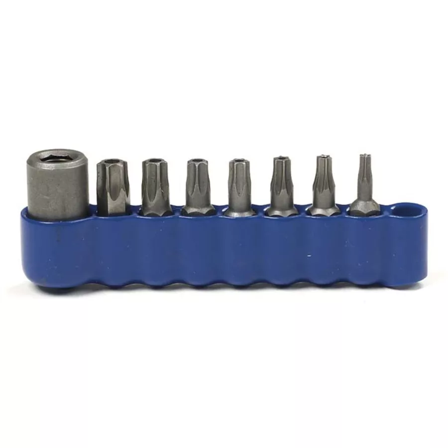 1/4 In Drive Tamper Proof Torx Set - 8-Pc