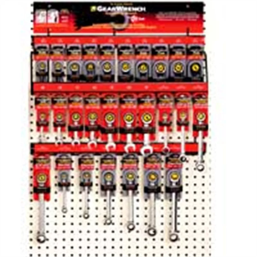 Gearwrench DISPLAY,DBL & STUBBY GEAR WR.
