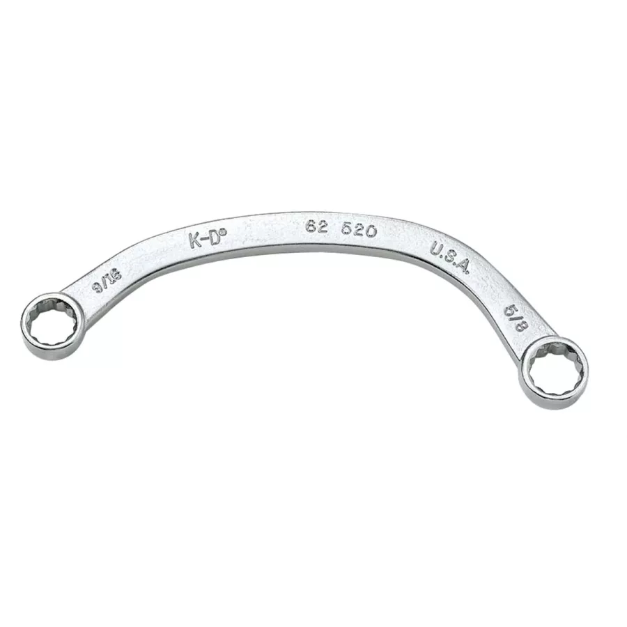 12 Pt Half Moon Box End Wrench - 9/16 In x 5/8 In