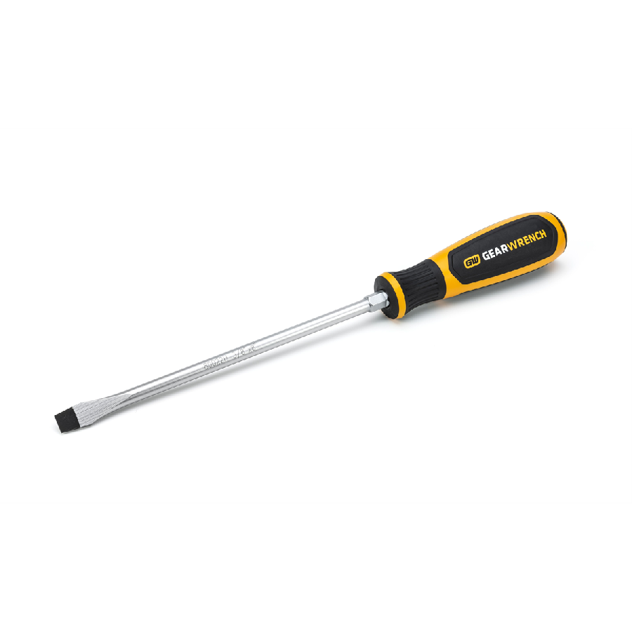 3/8" x 8" Slotted Dual Material Screwdriver