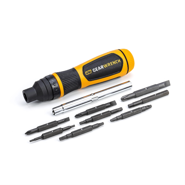 19IN1 Ratcheting Multibit Screwdriver