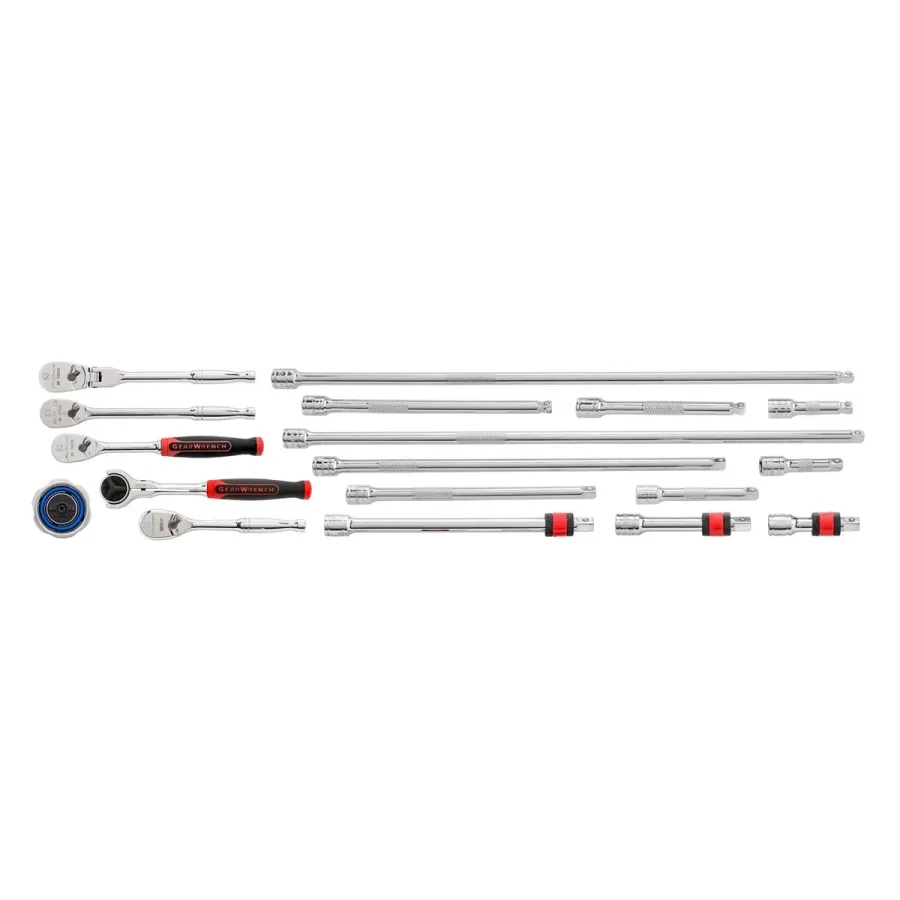 (image for) 18-pc 1/4\\ Ratchet & Drive Tools Set\"