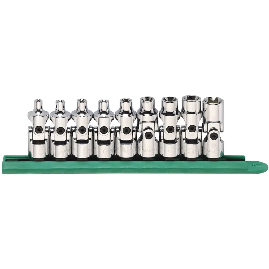 (image for) 9-Pc 3/8\\ Drive Universal E-Torx Bit Socket Set\"