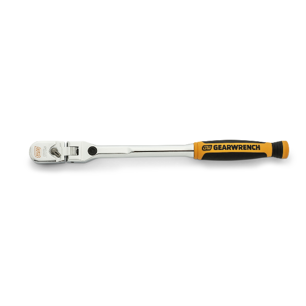 1/4" Drive 120XP Dual Material Handle Locking Flex Head Ratchet