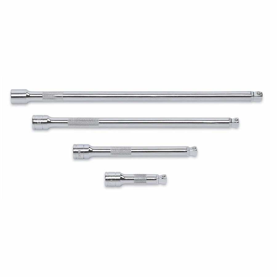 3/8 Inch Drive Wobble Extension Set 4 Pc