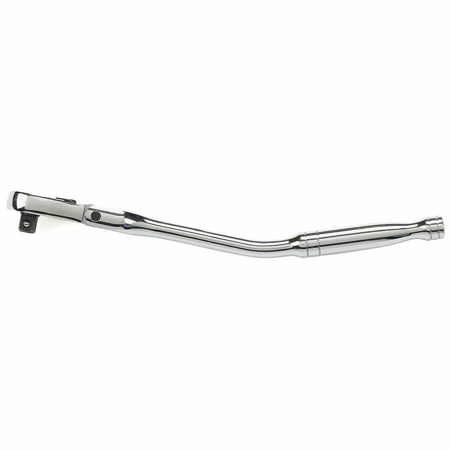 3/8\\ Drive Full Polish Offset Flex Handle Ratchet\"