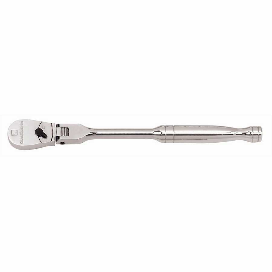 3/8 In Dr Full Polish Flex Teardrop Ratchet - 13.1 In L