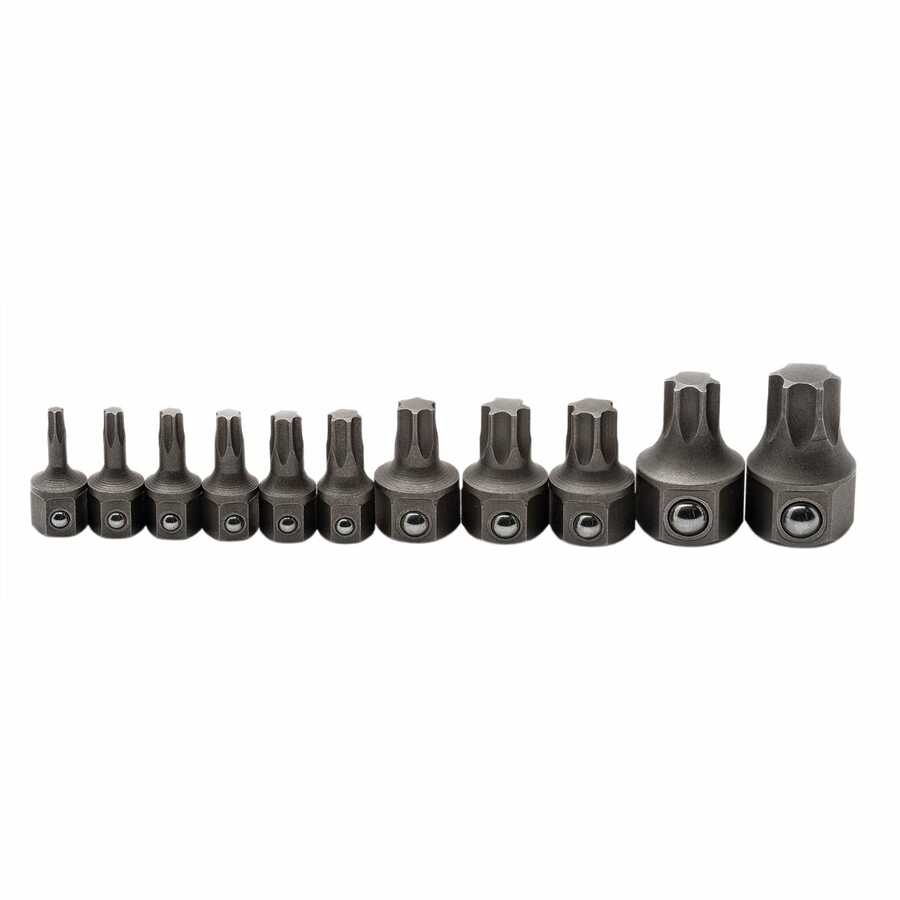 GearWrench | 81560 | GEARWRENCH 11 Pc. Torx Ratcheting Wrench Insert Bit Set