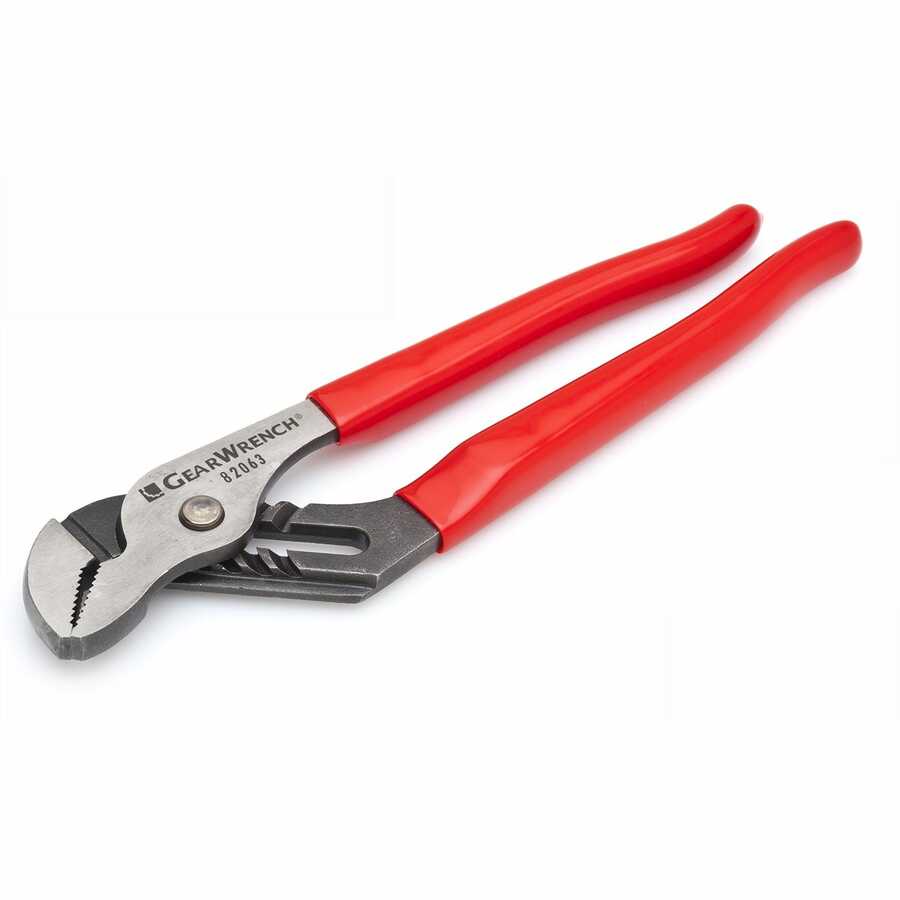10\\ tongue & groove pliers w/ straight jaws\"