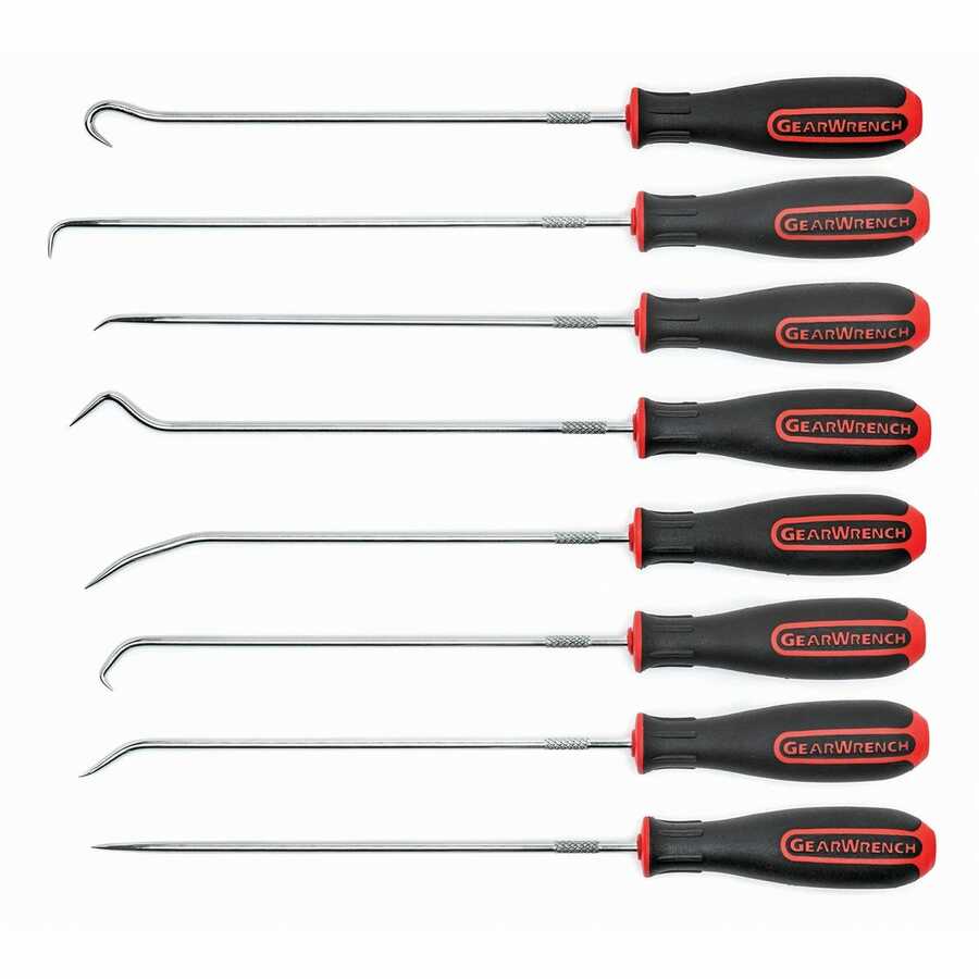 8 Pc. Long Hook & Pick Set