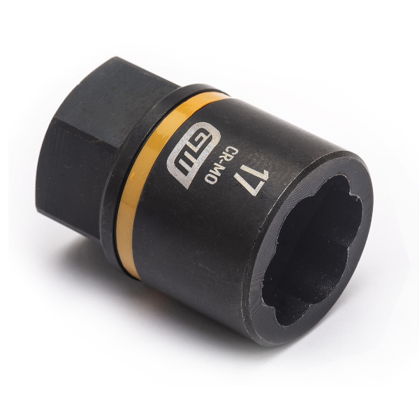 3/8IN Drive Bolt Biter Extraction Socket 17MM