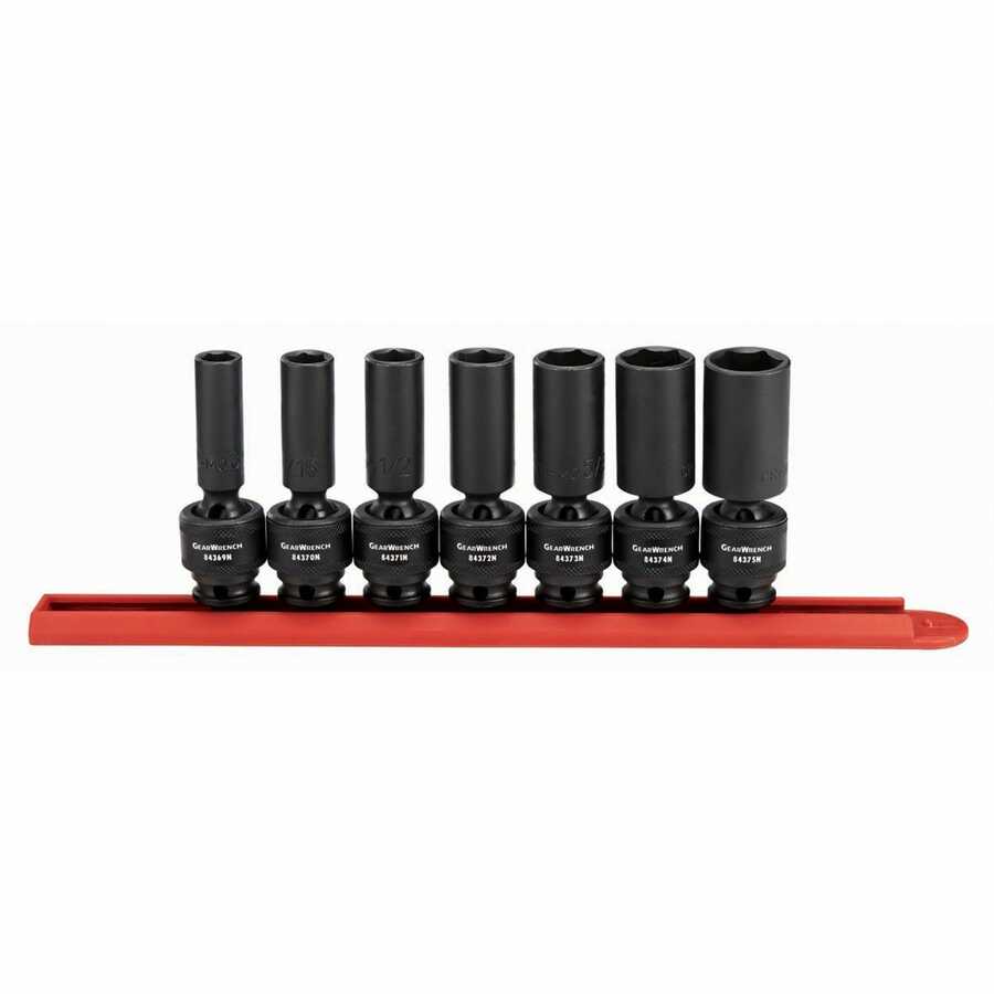 7 Pc. 3/8"DR SAE Deep Universal