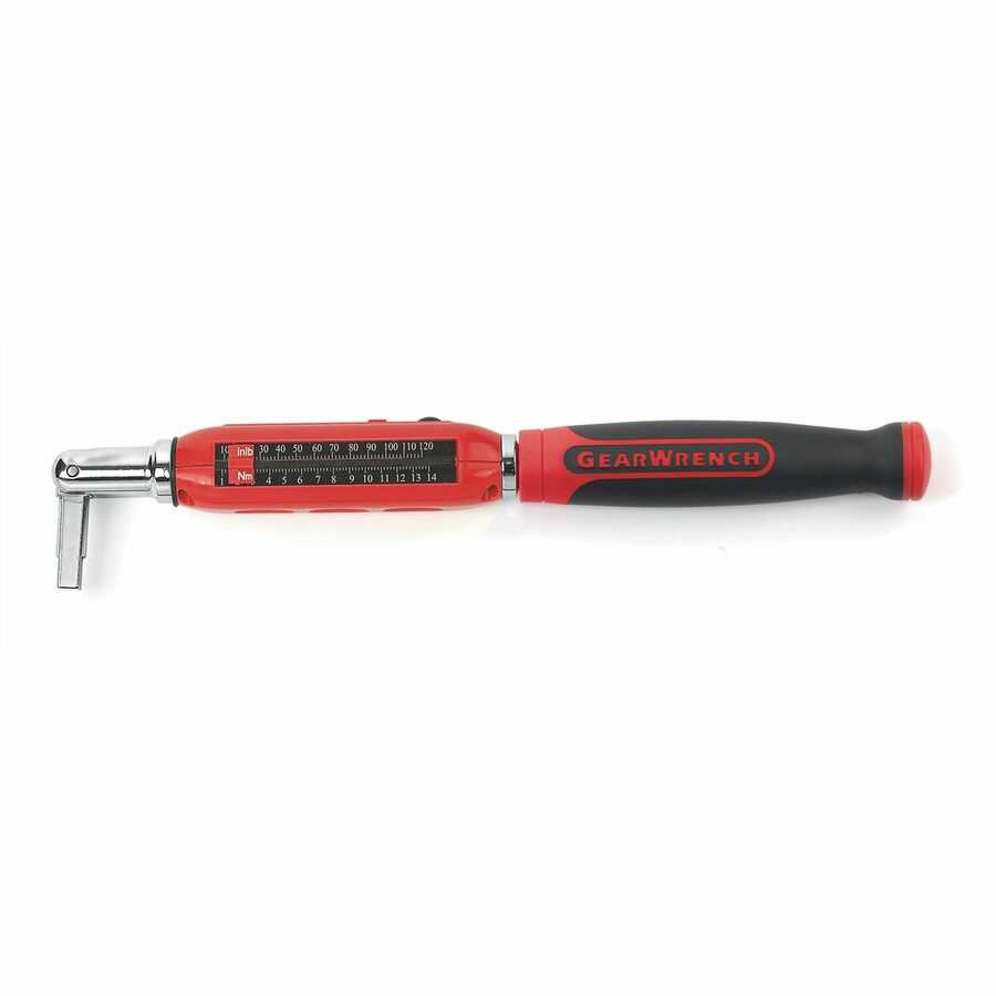 1/4 Inch Drive Electronic Torque Wrench 12-120 in-lbs TPMS