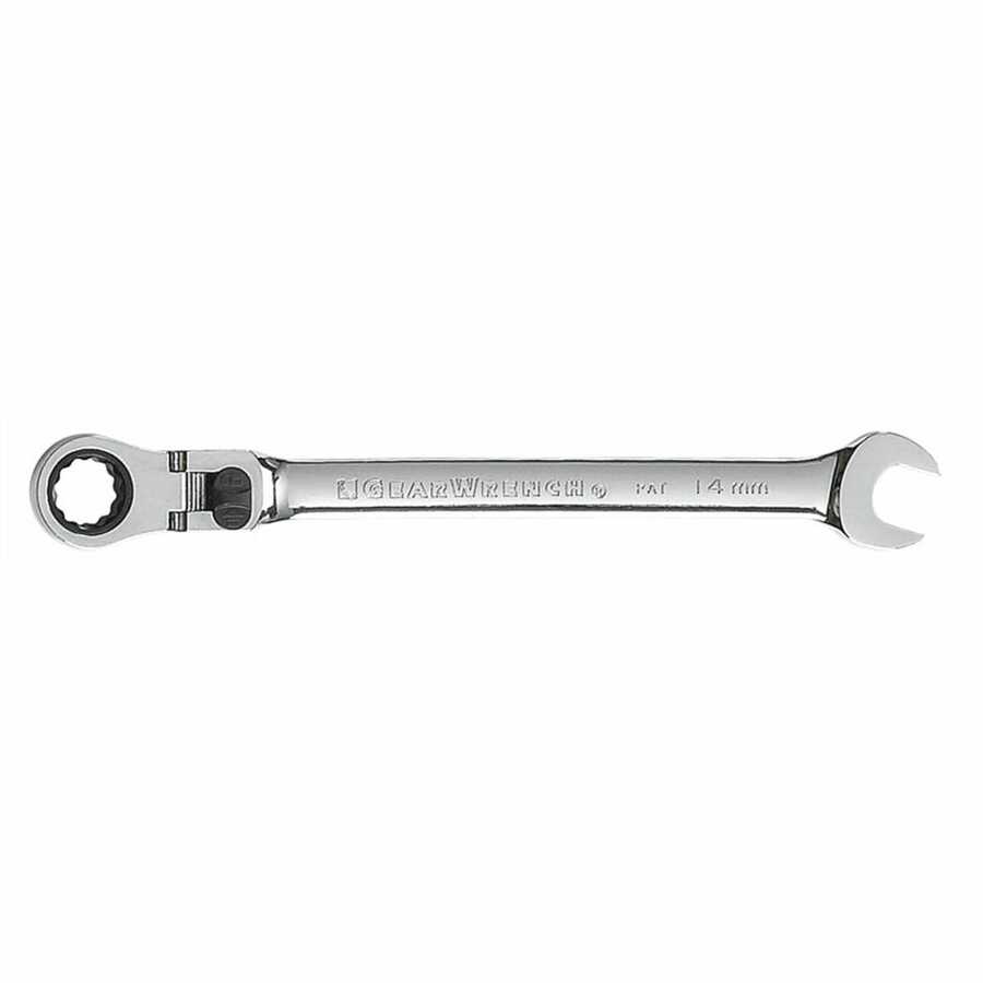 14 mm XL Locking Flex Combination Ratcheting Wrench