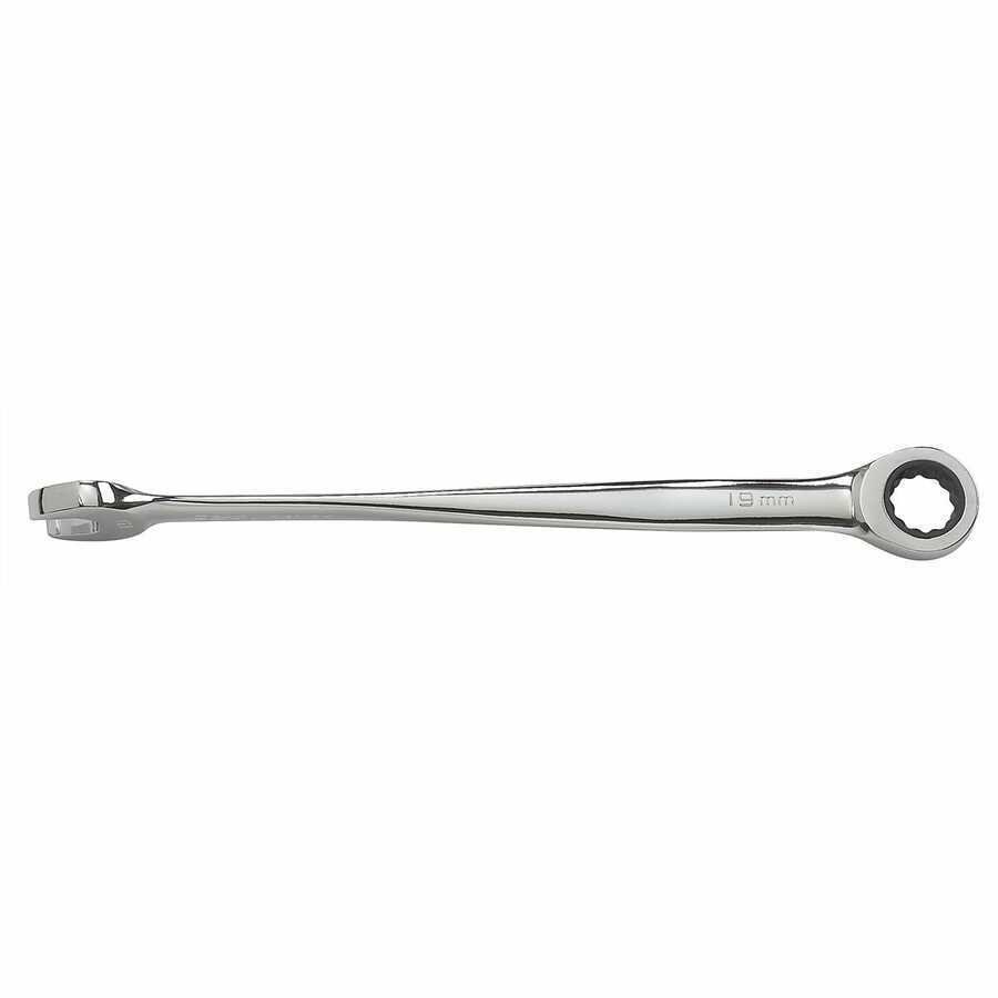 19 mm XL X-Beam Combination Ratcheting Wrench