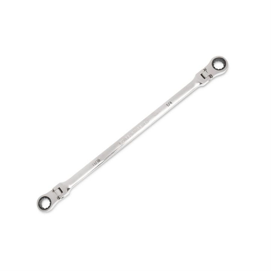 90-Tooth 12 Point GearBox™ Double Flex Ratcheting Wrench 11/16”x