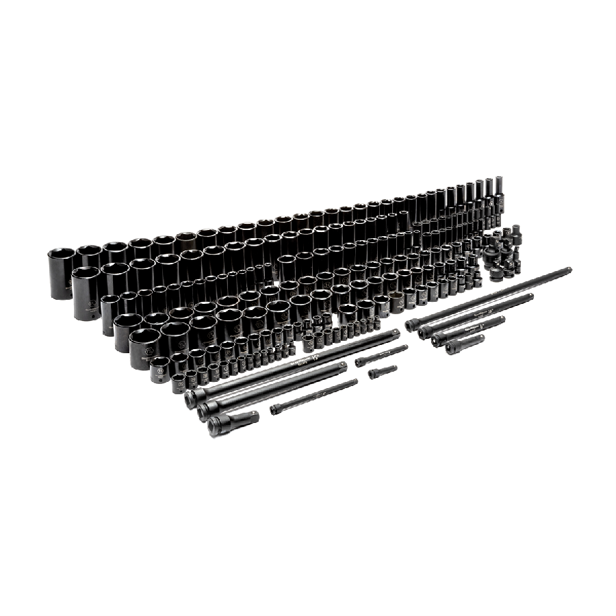GearWrench | 89072 | GearWrench 209-Piece SAE & Metric Impact Socket Set