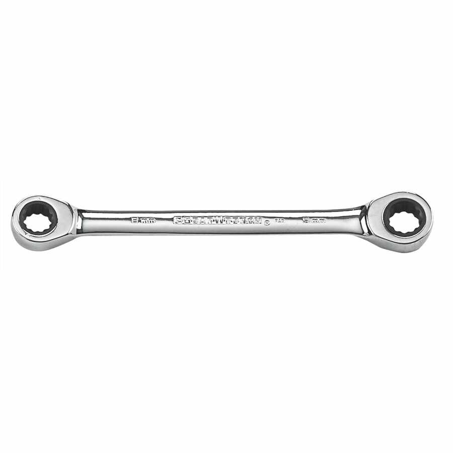 Wrench Ratcheting - Double Box End 8 X 9mm Gearwrench