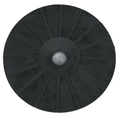 (image for) PAD BACKING SPIRAL 7" RUBBER w/Nut