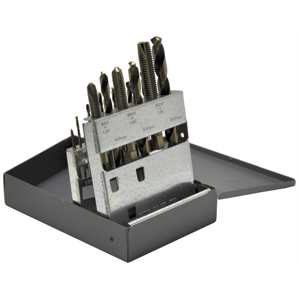 18PC METRIC TAP/DRILL SET