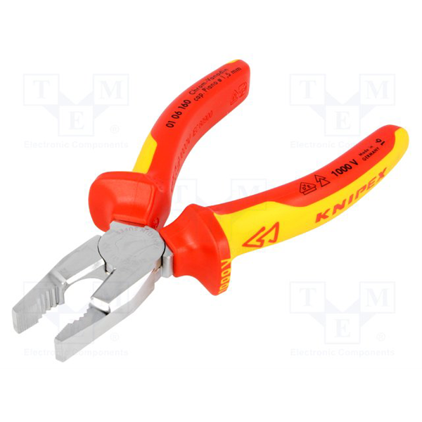 0106-6.1/4 Combination Pliers (1000V) 01 06 160 - 6-1/4 In