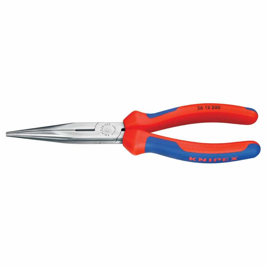 8" Long Nose Pliers w/ Cutters-Comfort Grip 26 12 200