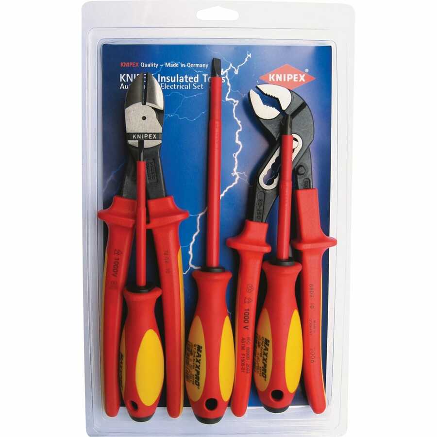 5 Piece Knipex Automotive Insulated Tool Set 9K989820US