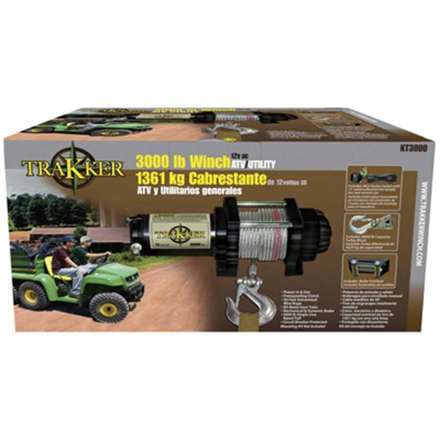 Electric Winch 3000LB/12V