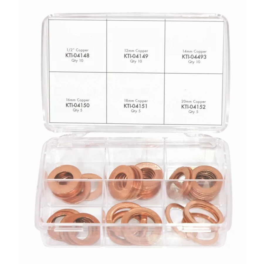 Drain Plug Gasket Kit- Copper