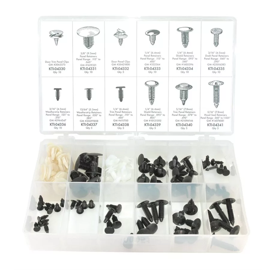 GM Body Retainer Kit - 90-Pc GM Body Retainer Kit - 90-Pc