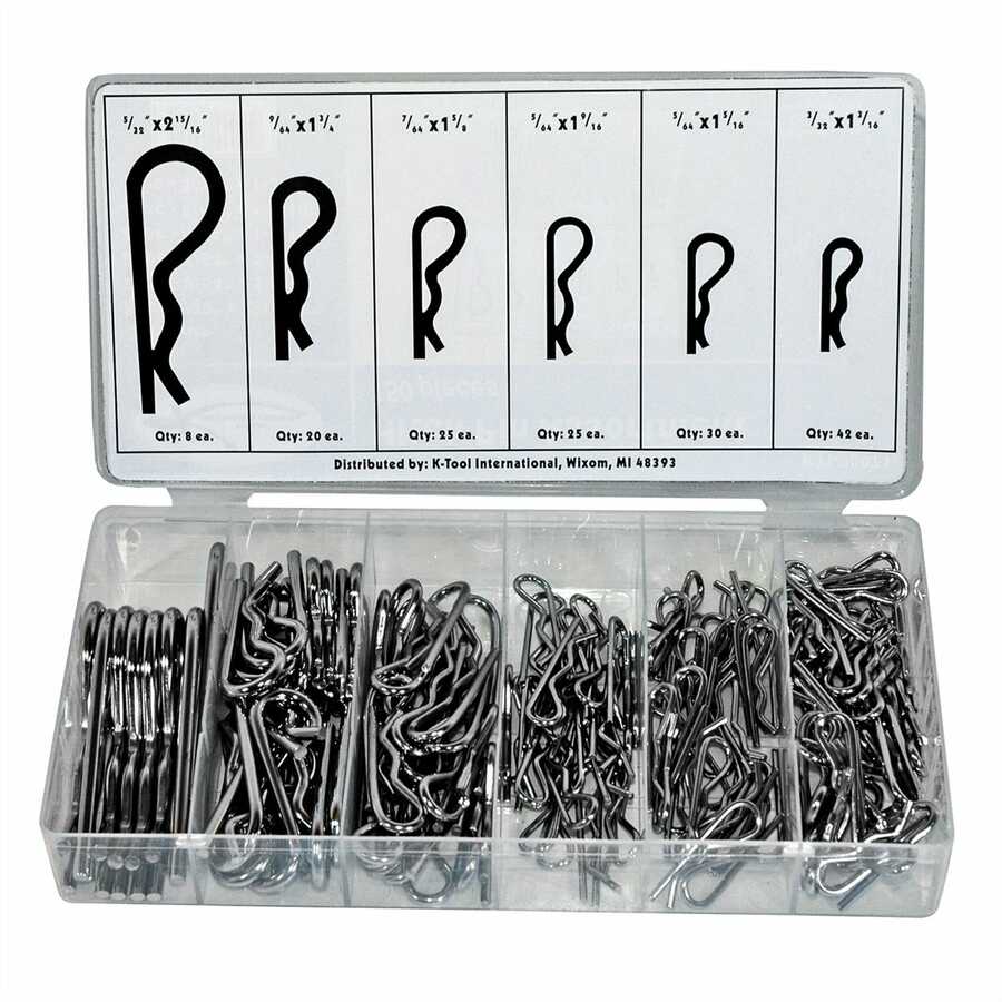 150 Piece Hitch Pin Assortment Kit