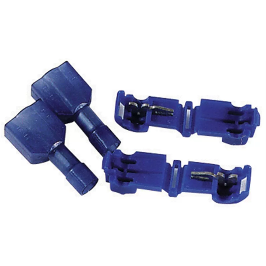 T-Tap Blue Connector - 14-18GA - 2/Pk