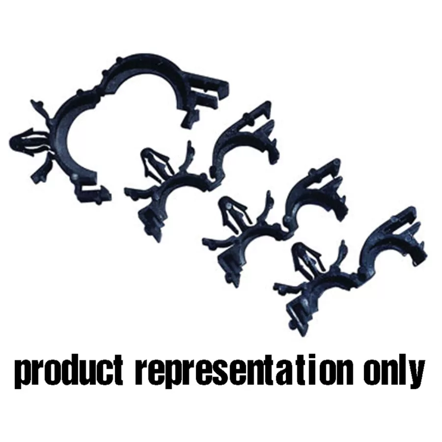 Wire Loom Clips - 3/8 In - 4/Pk