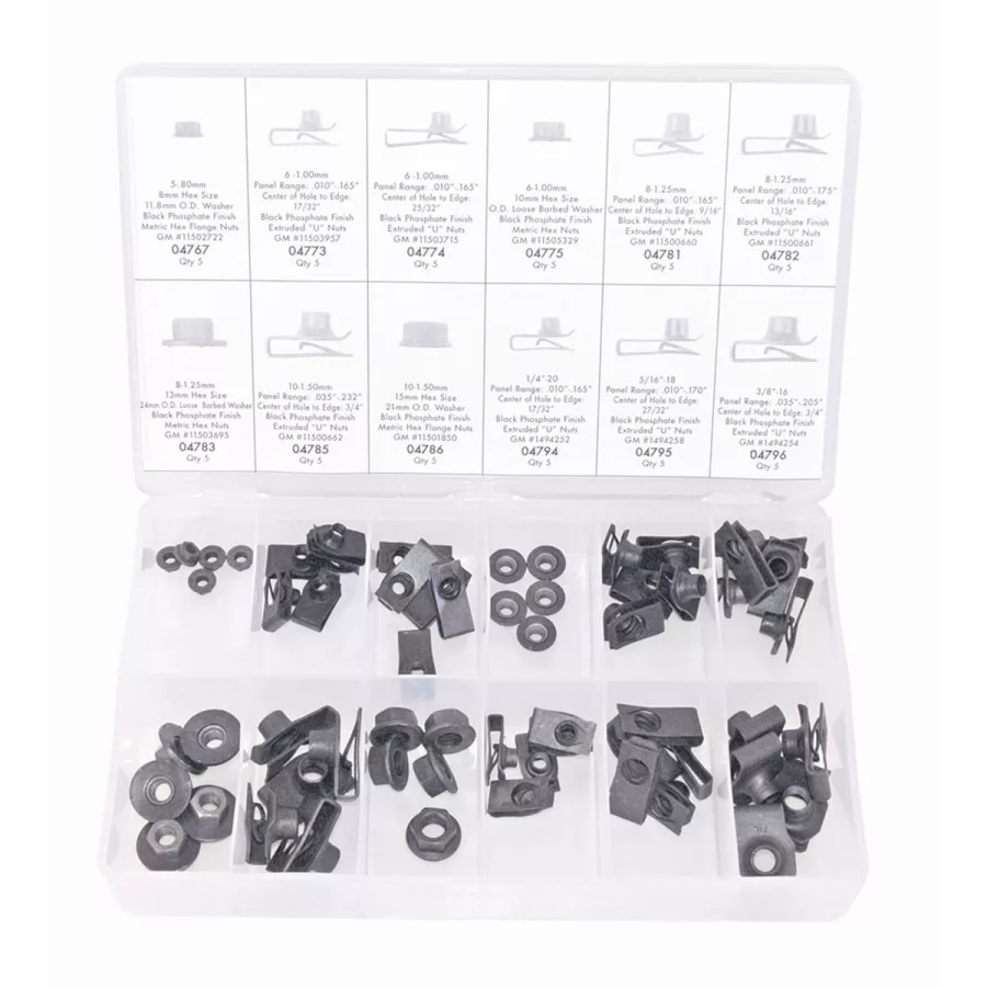 HEX NUT /EXTRUDED U-NUT ASSORT HEX NUT /EXTRUDED U-NUT ASSORT