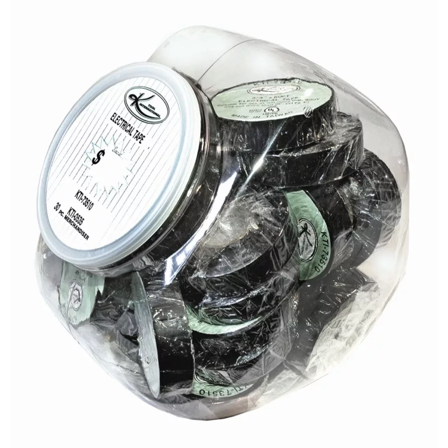 ELECTRICAL TAPE DISPLAY 30PC ELECTRICAL TAPE DISPLAY 30PC