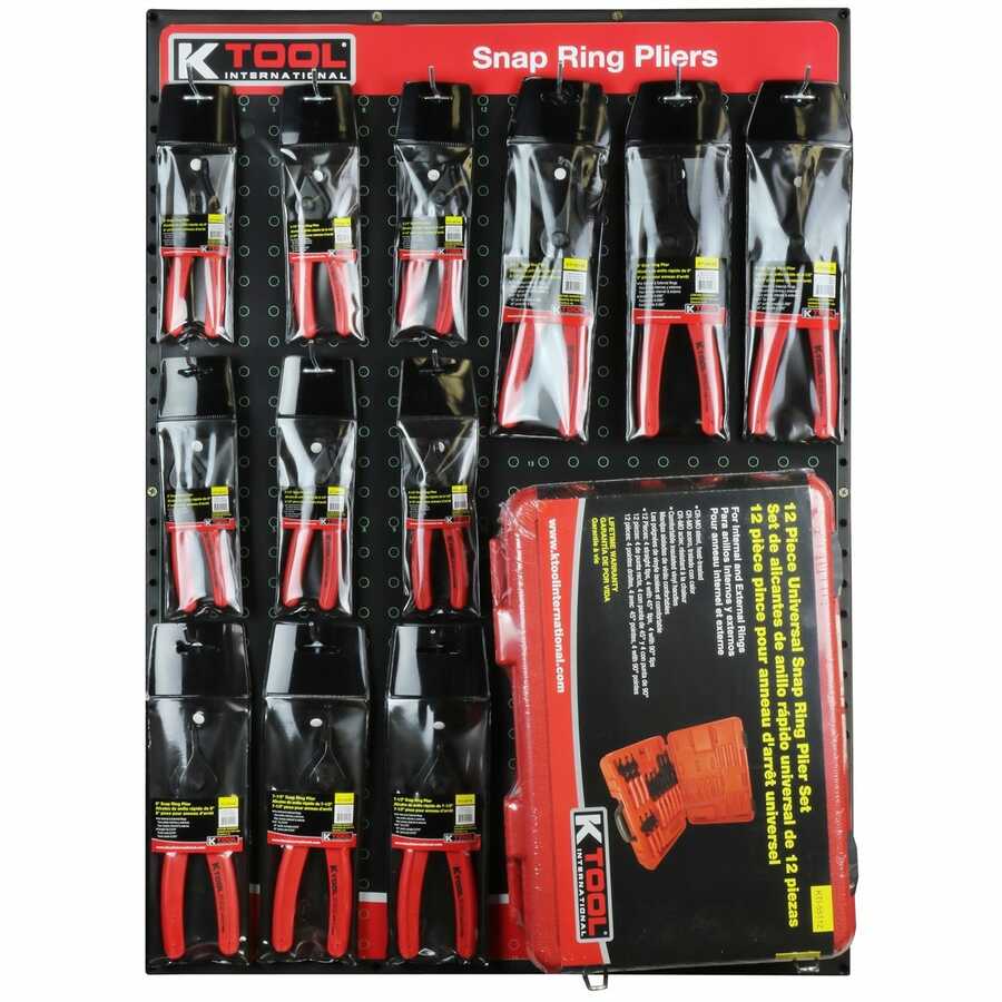 SNAP RING PLIERS DISPLAY BOARD