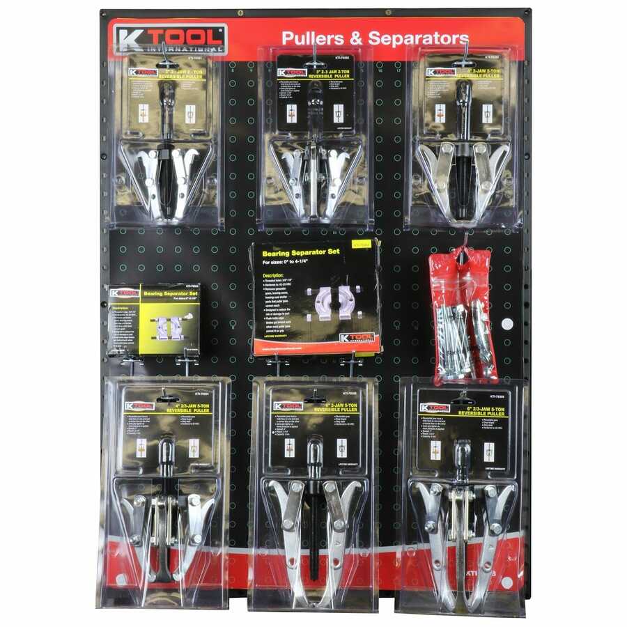 PULLERS AND SEPARATORS DISPLAY
