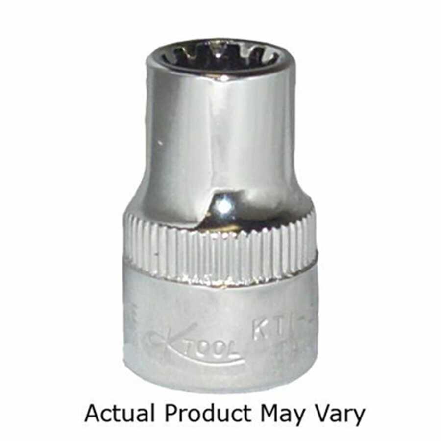 Spline Socket 3/8" Dr 1/2"
