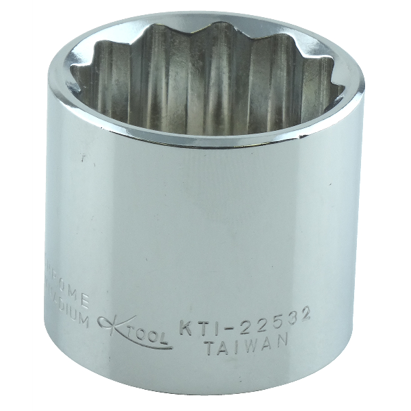 3/8" Drive 12 Point Socket, 1"