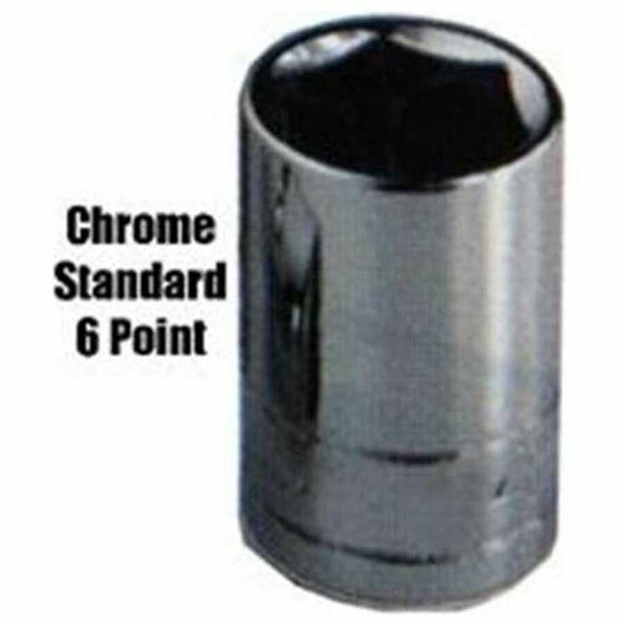 1/2 In Dr 6-Pt Standard Short Socket - 1-1/16 In