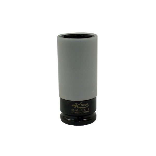 Socket Thnwll Prtctv 1-1/16 Bk