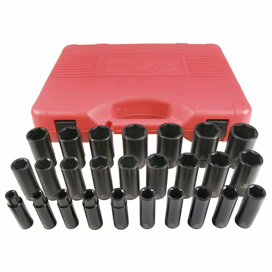 26-piece 1/2" Drive Deep Impact Socket Set