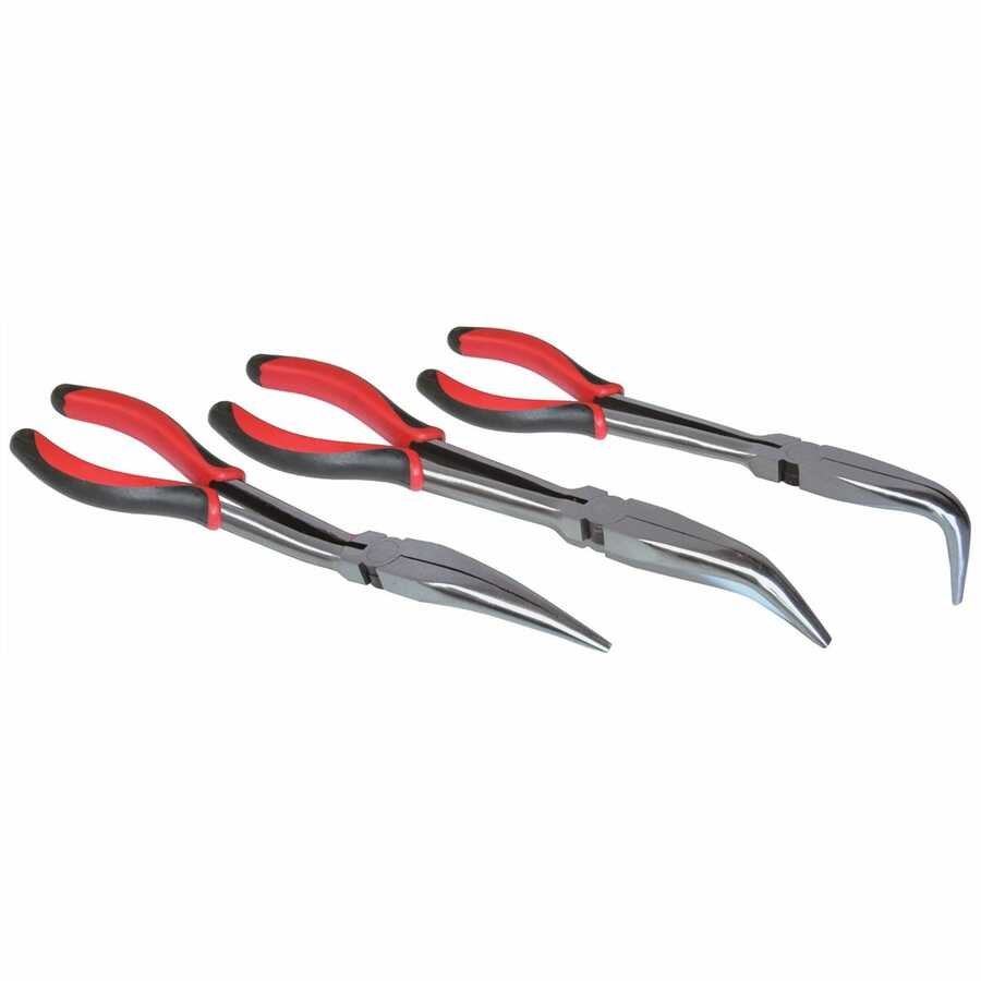 NEEDLE NOSE PLIERS 11 INCH- 3PC