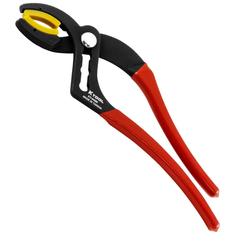(image for) 10" Long Cannon Plug Pliers with Soft Non-marring White Nylon Ja