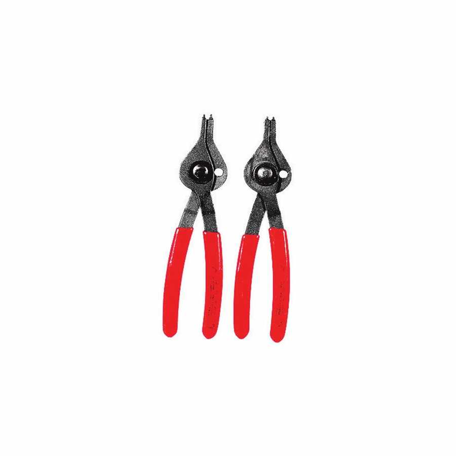 Straight Reversible Snap Ring Plier - Small Tip