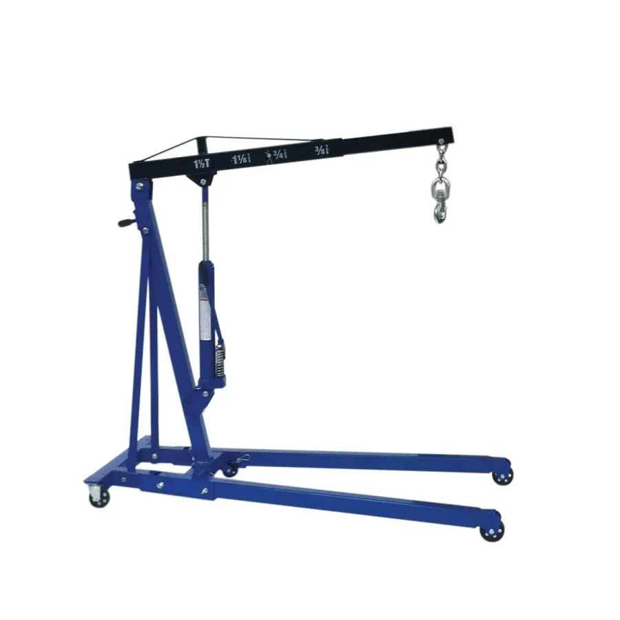 (image for) 1.5 Ton Foldable Engine Crane w Fast Rise