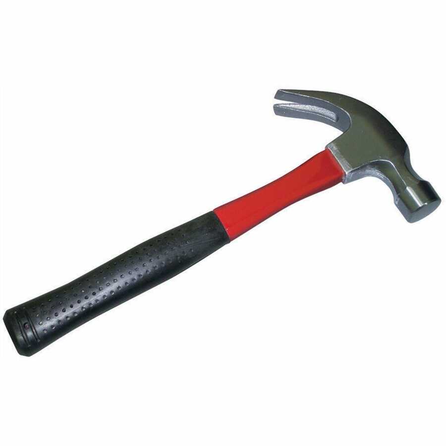 Claw Hammer 20 oz With Fibergl