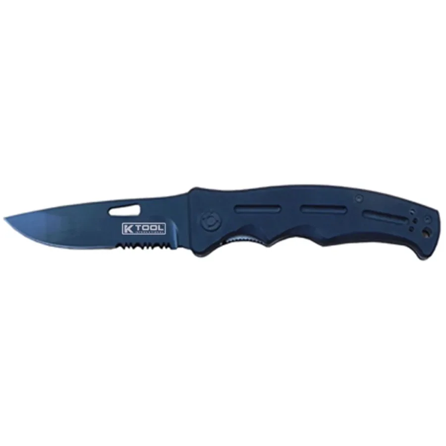 (image for) Folding Knife Black Finish Blade
