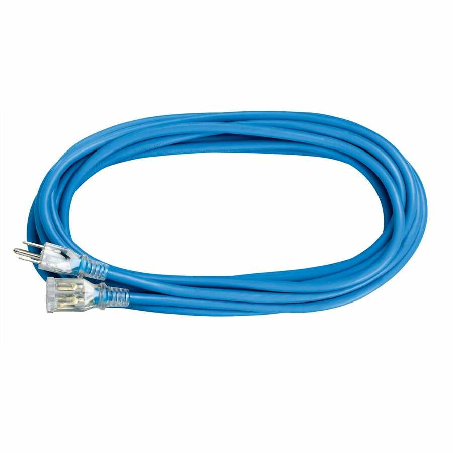 16/3 BLUE ALL WEATHER EXTENSION CORD