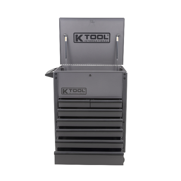 Prem 7 Drawer 750 lb Service Cart (Grey)